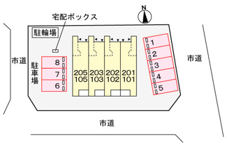 【駐車場】