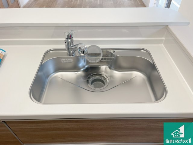 明石市大久保町山手台　第12期　新築一戸建ての設備|広々としたシンクで食器洗いも楽々！