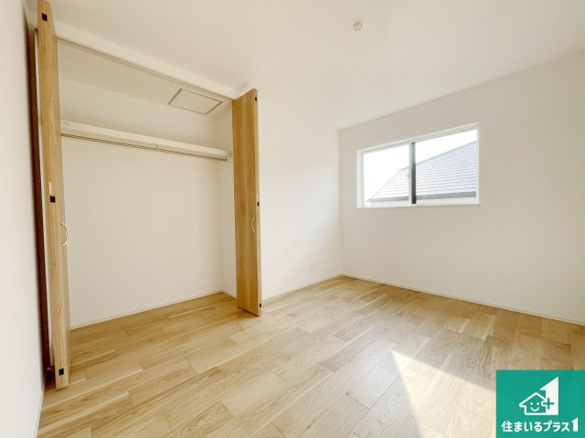 明石市大久保町山手台　第12期　新築一戸建ての洋室|シンプルな洋室は、自分好みのインテリアが楽しめます♪ご家族とインテリアや家具を選びに行くのは新築購入時の醍醐味の一つです。ぜひお楽しみください♪