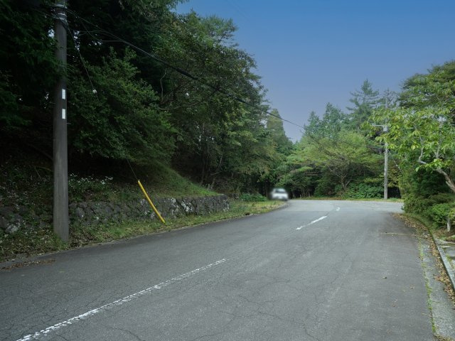 伊豆天城リゾート⑱の前面道路含む現地写真