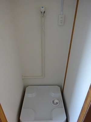 【設備】 | 新金岡第三住宅７－２１号棟 | 室内洗濯機置場　※前回募集時／２０２１年１０月の写真