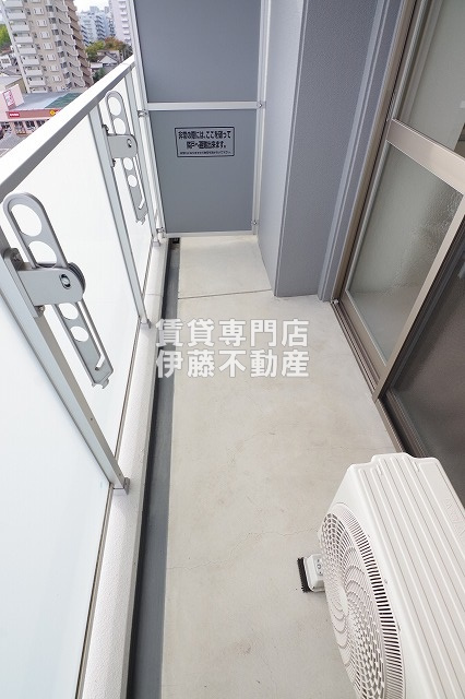 グランメゾン黒川のバルコニー