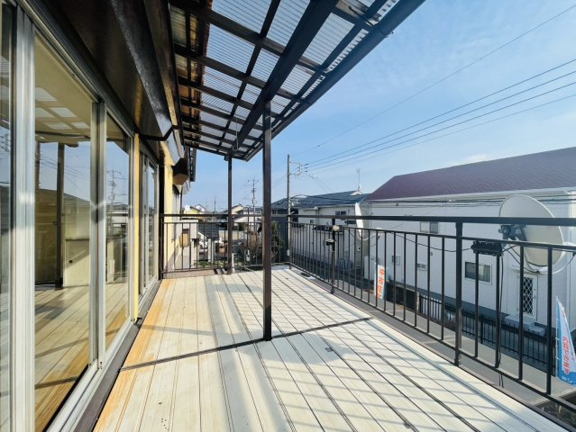 【バルコニー】 | 前橋市北代田町　中古住宅