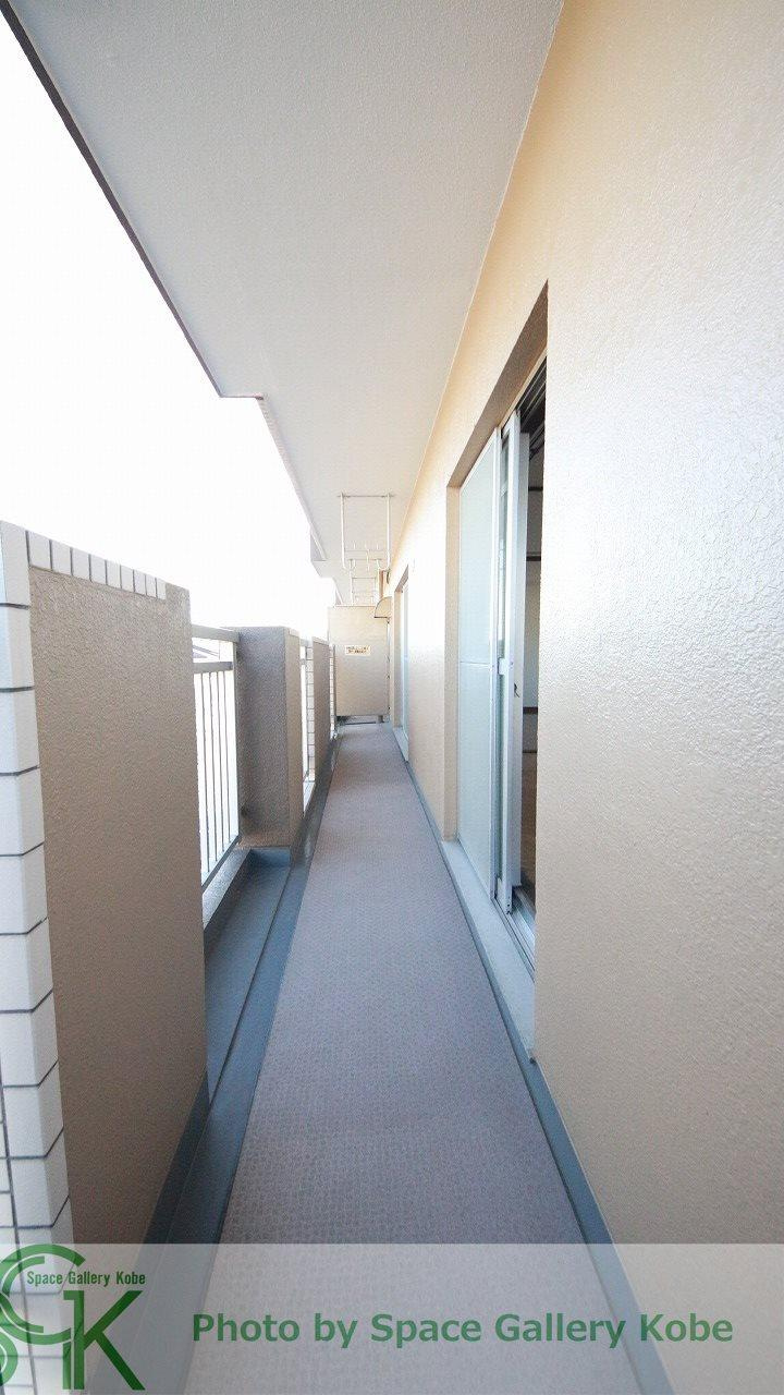 レジデンスエイトのバルコニー|※同物件の別のお部屋の写真です※