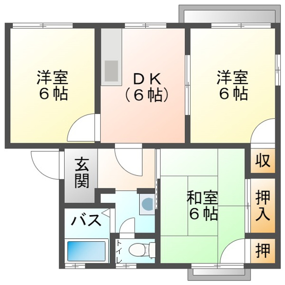 【間取り】 | クレールメゾン