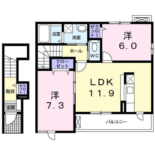 【間取り】 | クラール２１
