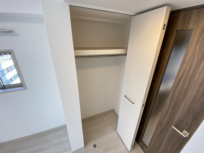神戸市兵庫区湊町１丁目の賃貸マンションの収納|クローゼット