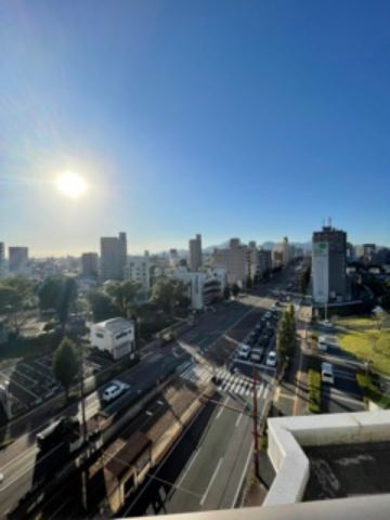 熊本市中央区水前寺公園の賃貸マンションの展望