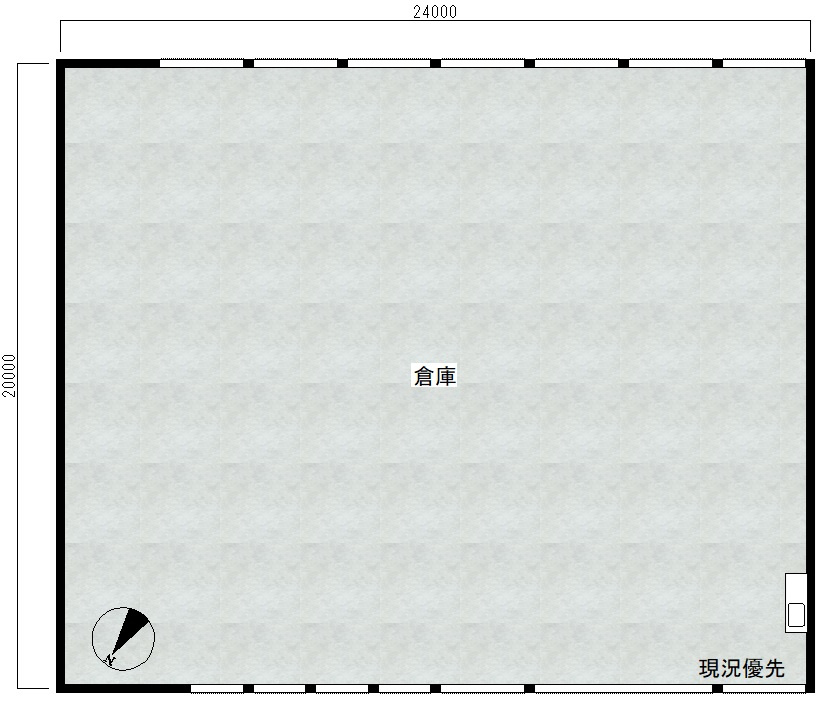 十一番町倉庫の間取り