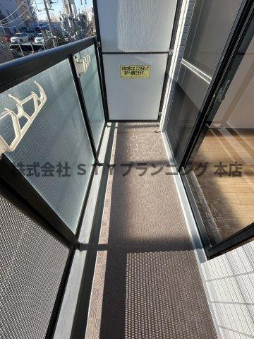 仲介手数料０円！ナビシティ上社のバルコニー