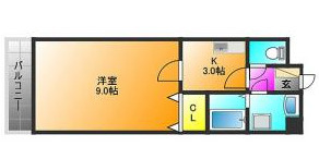 ヴィラコートはなみづきの間取り
