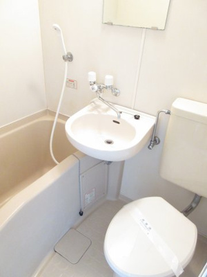 【トイレ】 | ハイツオリエント | ユニットバス