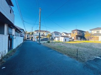 【前面道路含む現地写真】 | 佐倉市臼井　土地　京成臼井駅