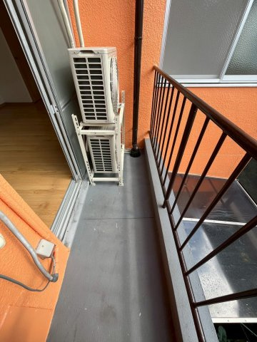 名神コーポのバルコニー