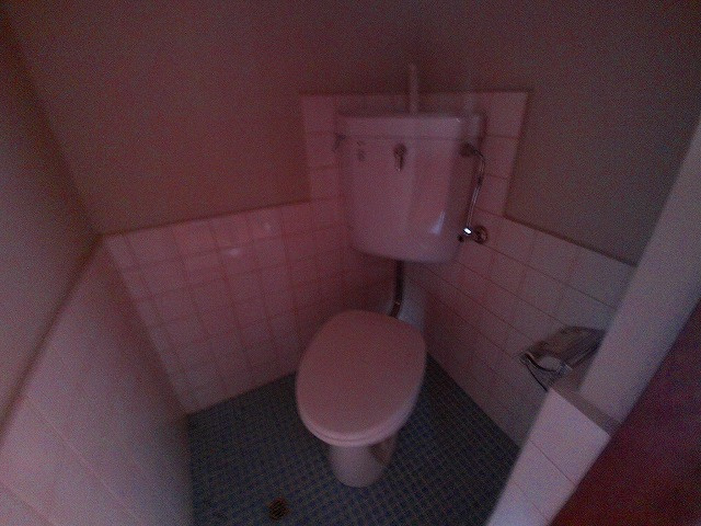 明神マンション２号のトイレ