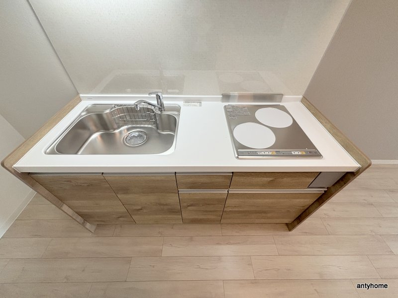 フロンティアタワー九条Ⅱ　仲介手数料無料のキッチン