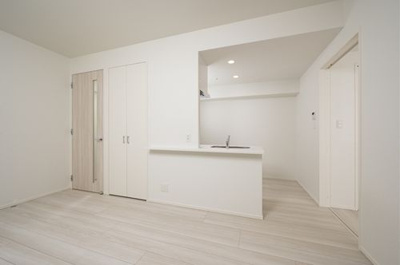 【居間・リビング】 | エンクレスト博多BRIGHT | 別号室の写真になります。現況優先。