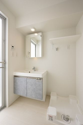 【洗面所】 | エンクレスト博多BRIGHT | 別号室の写真になります。現況優先。