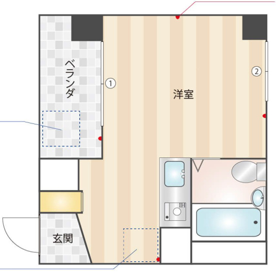 【間取り】 | アーバンⅡ | 現況優先。