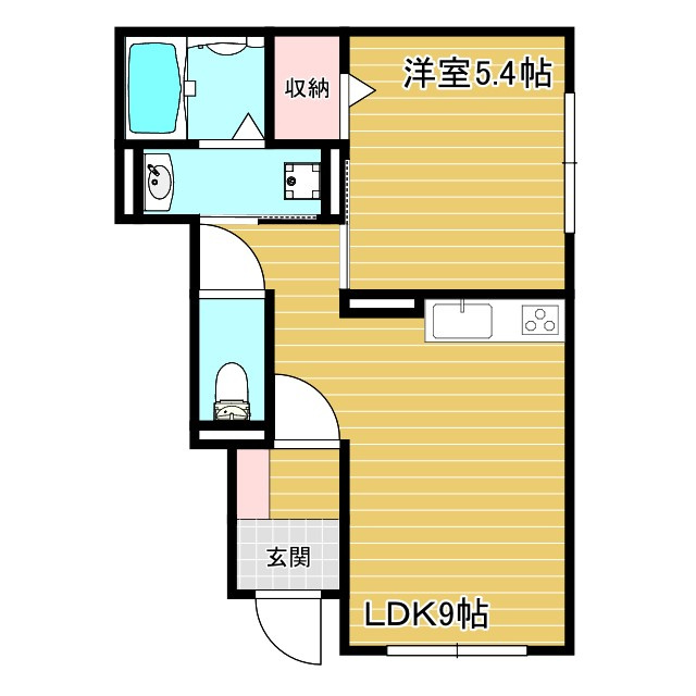 リアンの間取り