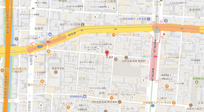 【地図】 | エスリード谷町六丁目レジデンス