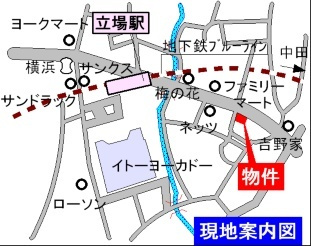 ミレ・アオキの地図|案内図
