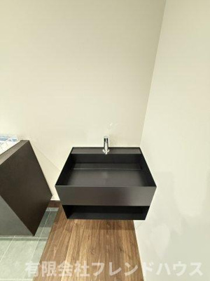 【設備】 | 阿品3丁目戸建 | 玄関手洗い