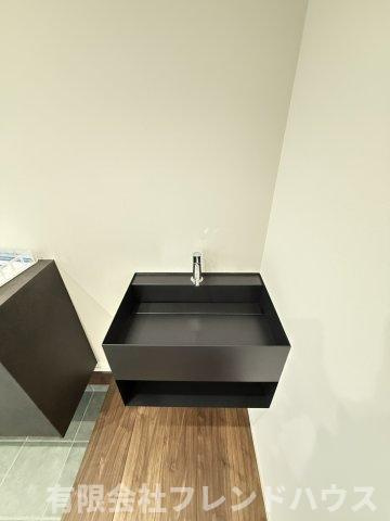 【設備】 | 阿品3丁目戸建 | 玄関手洗い