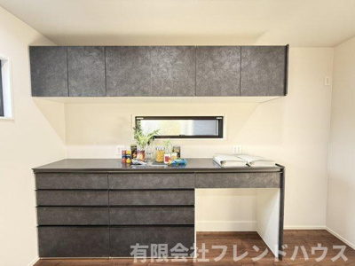 【キッチン】 | 阿品3丁目戸建 | カップボード