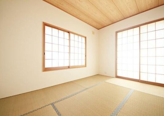【中古】坂戸市にっさい花みず木リフォーム中古住宅の和室|1F和室です☆のんびり過ごせます♪