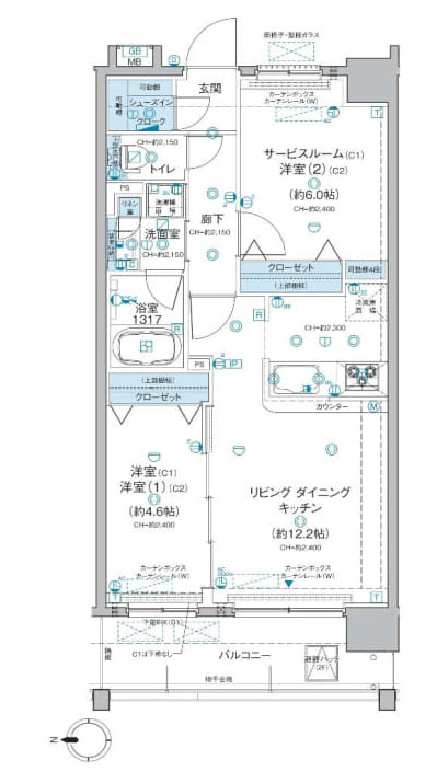 国立市谷保の中古マンション