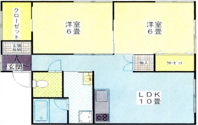 細田ビル（八木7）の間取り