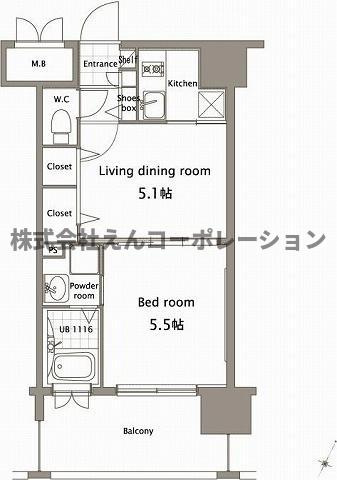 【間取り】 | エンクレスト薬院LUCE