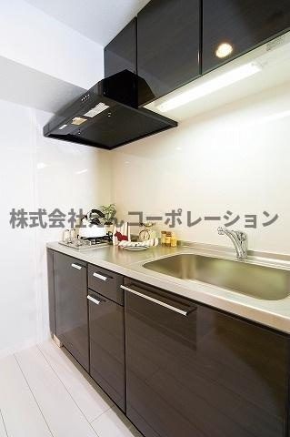 【キッチン】 | エンクレスト薬院LUCE | ※反転写真※