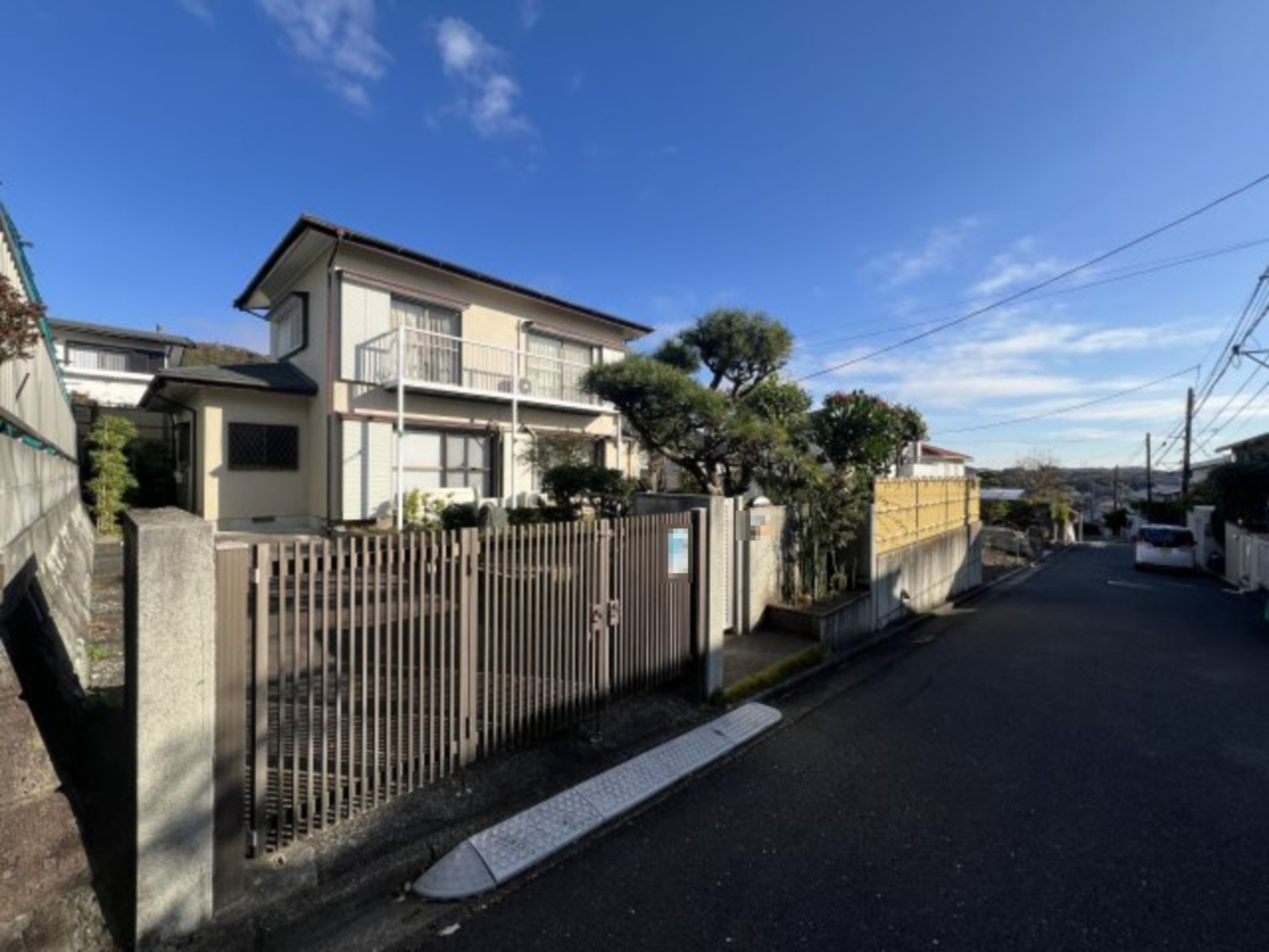 建築条件なし！ハイランド分譲地内の陽当たりの良い売地の外観