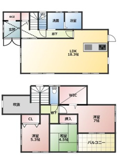 【間取り】 | リ・スタイル小名木 | 常にお客様との信頼関係を大切に、柔軟で迅速な対応を心がけています。高い知識を武器にメリットやデメリット、リスクを“伝える”提案力の高さを自信を持ってご提供できればと思います。