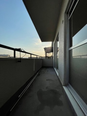 シャトー朝霧のバルコニー