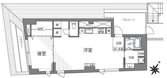 【間取り】 | グランヴィレッジ千歳烏山