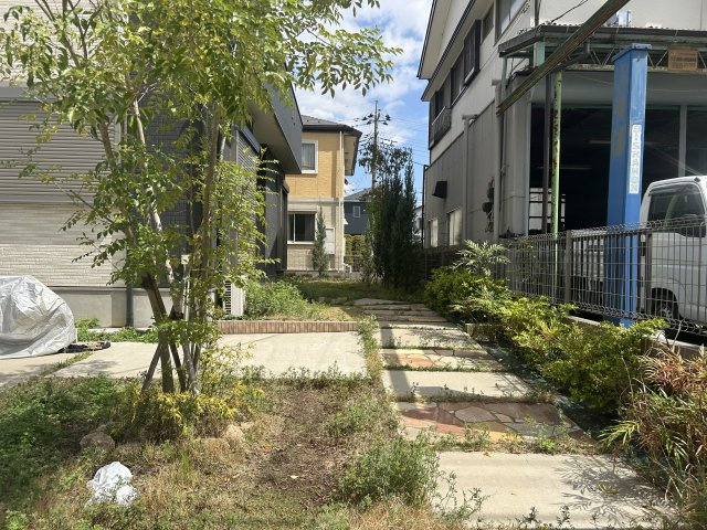築浅　野田市中野台鹿島町の庭