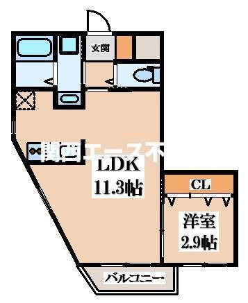 【間取り】 | St・Residence南津の辺