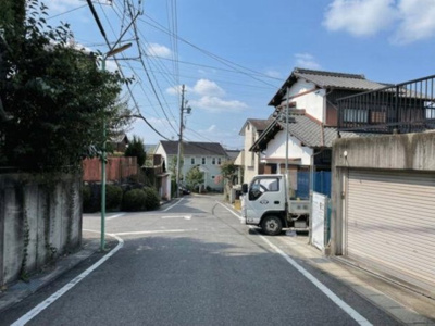 【前面道路含む現地写真】 | MIRASUMO天白区梅が丘41315①全1棟＜新築一戸建て仲介手数料無料＞ | 前面道路含む現地写真です