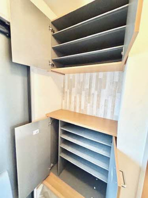 【収納】 | メゾンブラ・ド・メールA | ちょっとした収納スペースも充実しています