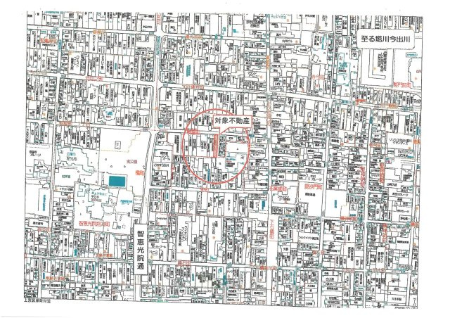 【地図】 | 仮）フラッティ桝屋町
