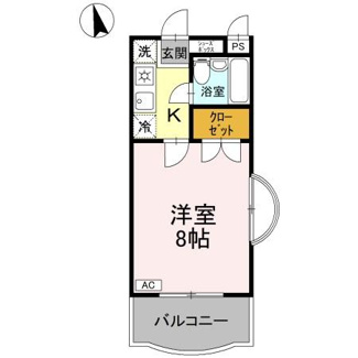 【間取り】 | サンハイツ沖浜