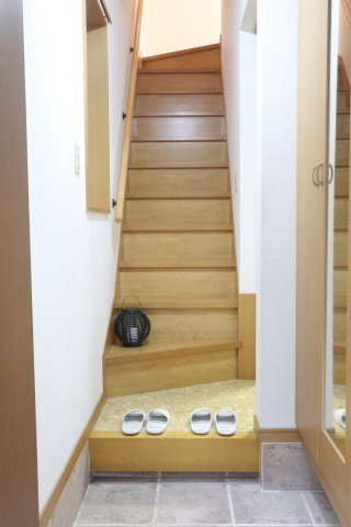 白山２丁目戸建の玄関