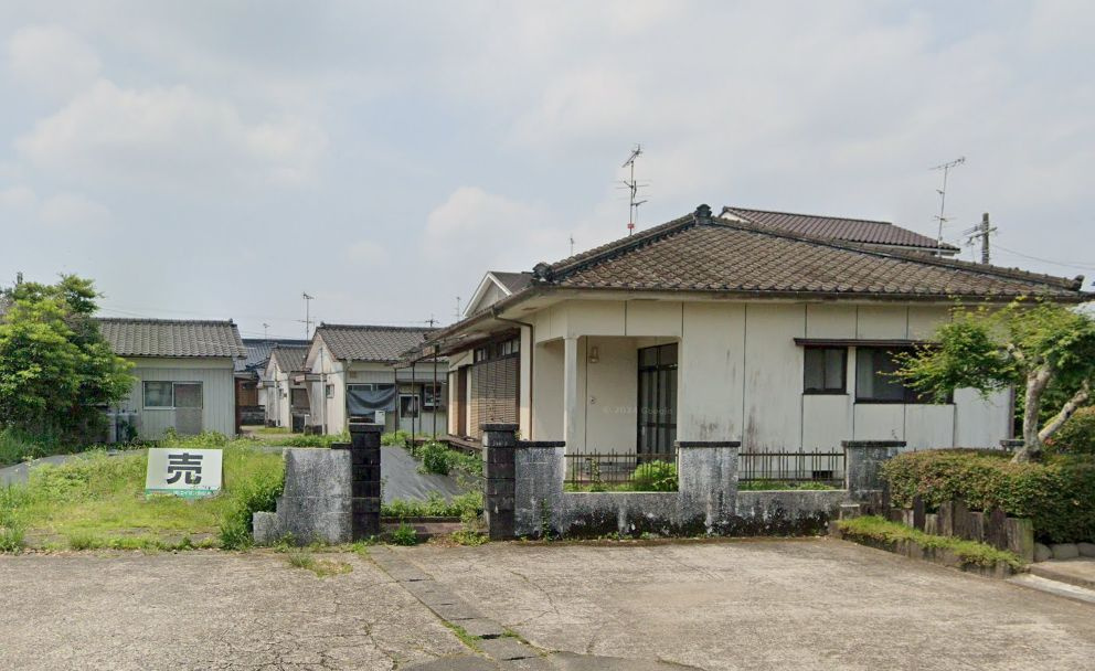 都城市蓑原町の売地の外観