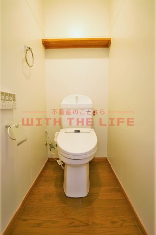 サンマリノ草野【キャッシュバック対象物件】のトイレ|コンパクトで使いやすいトイレです