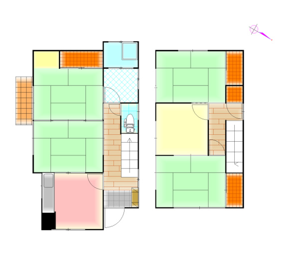 【間取り】 | 中野東６丁目戸建