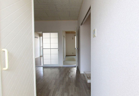 リバーサイド井ノ口の玄関|毎日通る玄関はこちらです