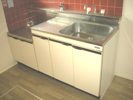 リバーサイド井ノ口のキッチン|お料理しやすいキッチンです